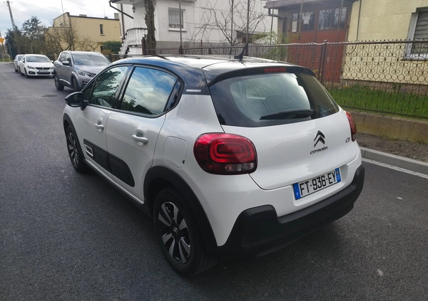 Citroen C3 cena 47900 przebieg: 15000, rok produkcji 2020 z Zagórów małe 352